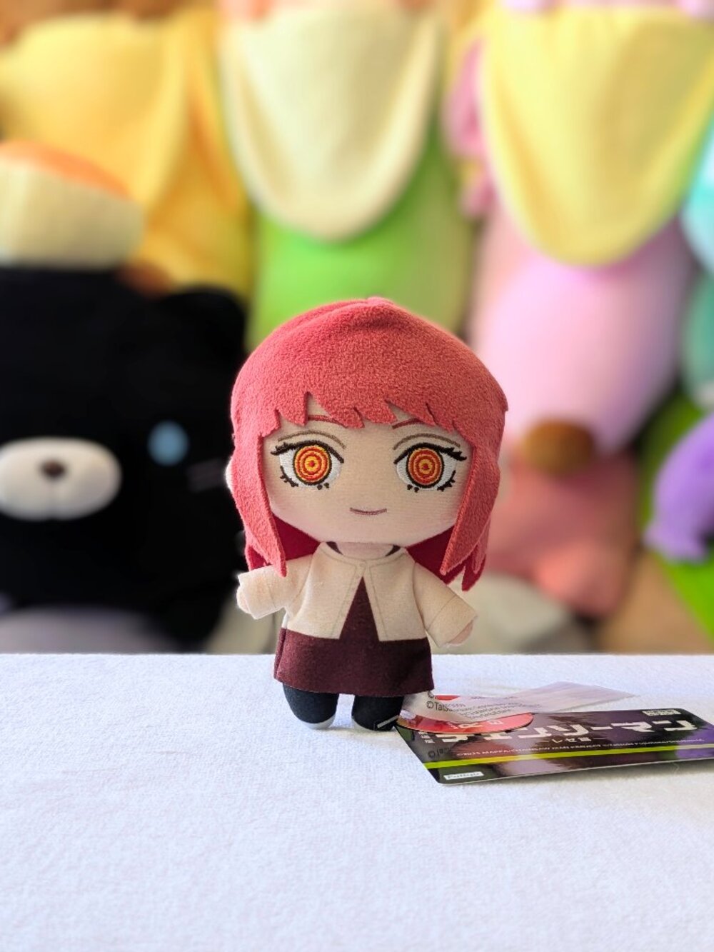 Round 1 Exclusive Furyu Chainsaw Man The Reze Arc Makima Keychain Plush